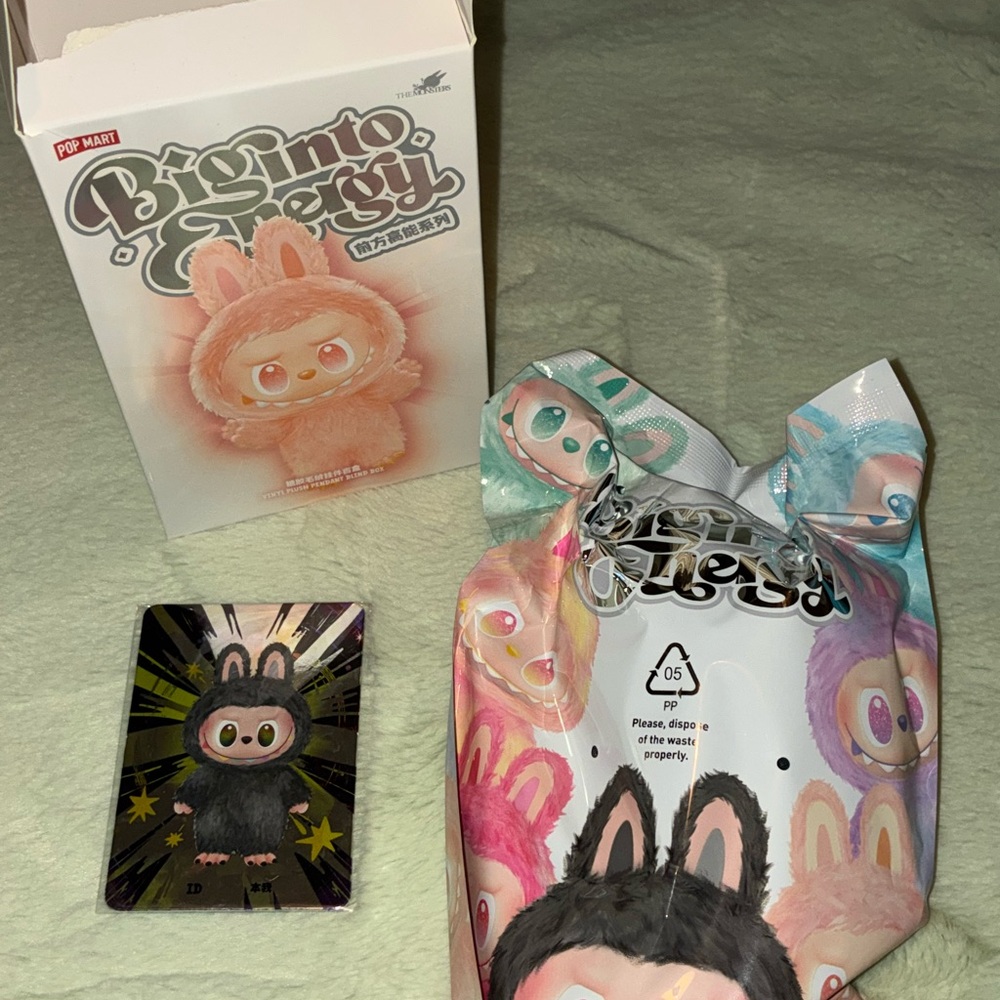 Big Into Energy - CONFIRMED SECRET LABUBU DOLL ( BOX OPENED/ PACKAGE SEALED )